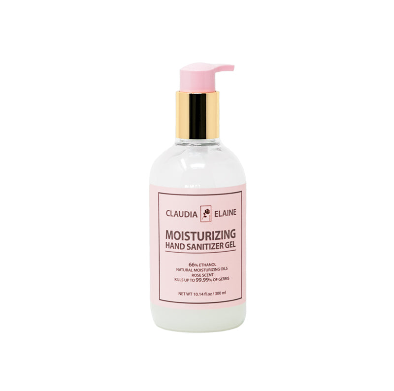 HAND SANITIZER WITH ROSE SCENTED LOTION: BOTTLE